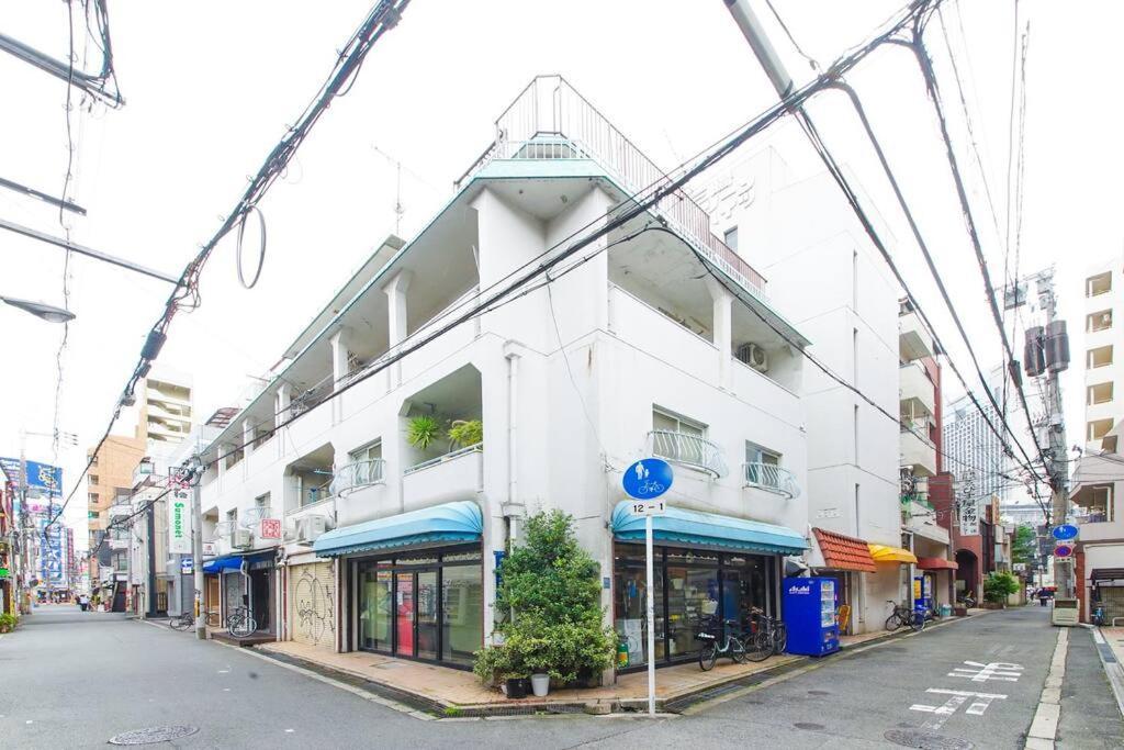 오사카 Sanacion Namba 難波千日前の5Ldk120平米 駅徒歩2分 広々バルコニーでバーベキューも可能 아파트 외부 사진